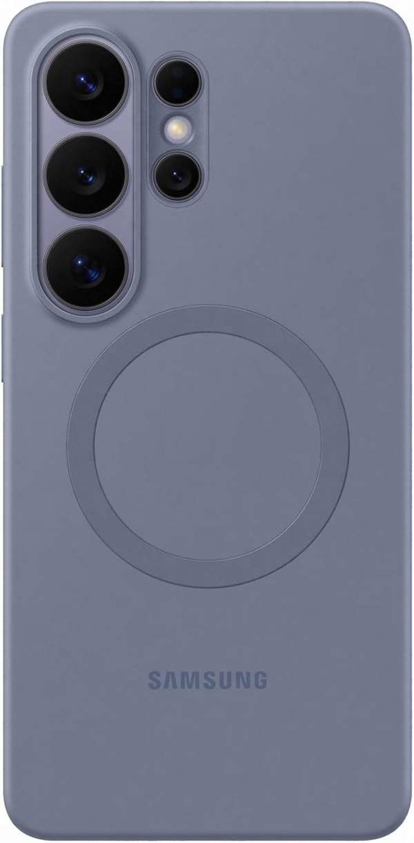 Samsung Galaxy S26 Ultra 6.9" Silicone Magnet Case Blue Violet - EF-ES948CVEGWW