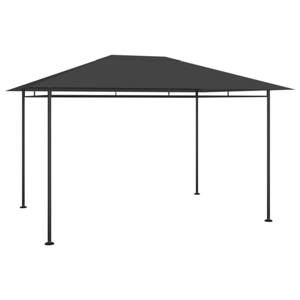 Berkfield Gazebo 384x281x270 cm Anthracite 180 g/må_