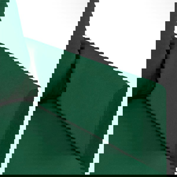 Dorel Home Chapman sectional sofa in velvet green