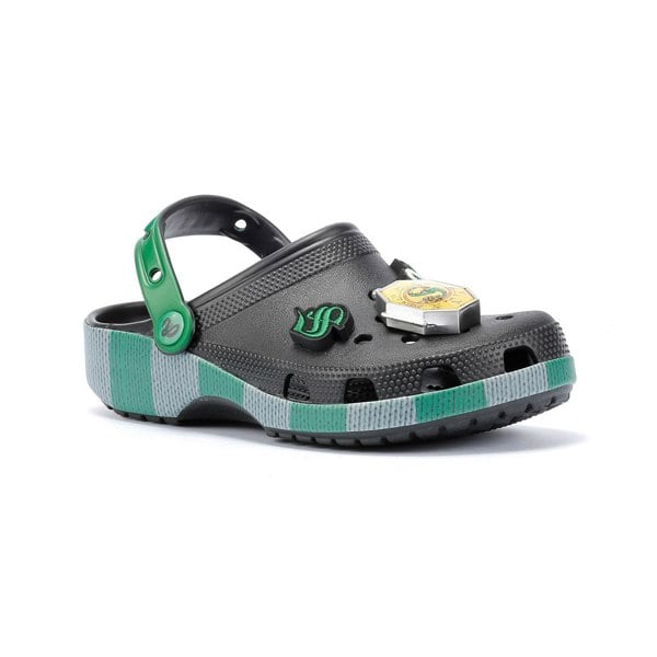 Crocs Europe - 210527-90H Womens Slytherin Classic Clog - Green, Grey & Black