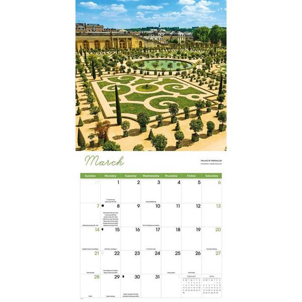 Paris Calendar 2027, Wall Calendars, Month To View, Travel, Gift