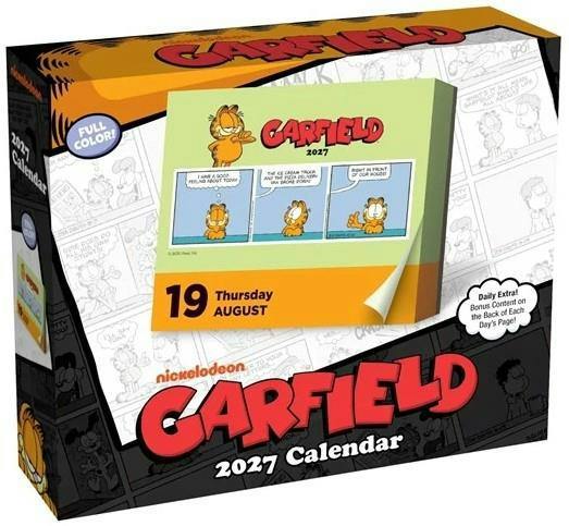 Garfield Day-to-Day Desk Calendar 2027