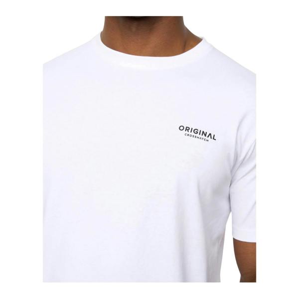 Crosshatch Mens Allmoore T-Shirt - White - 
