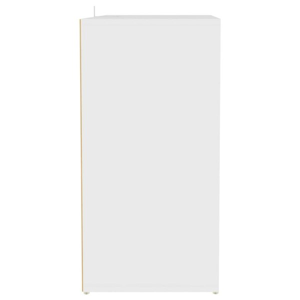 Berkfield Shoe Cabinet White 60x35x70 cm Engineered Wood