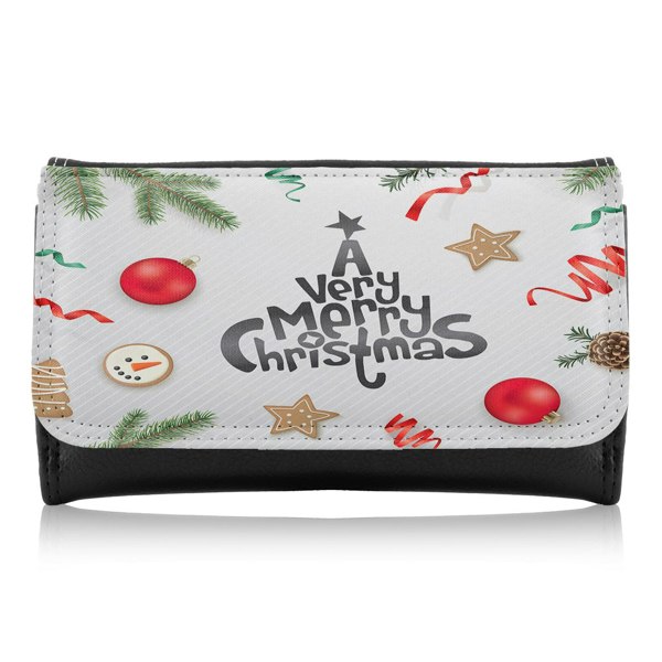 Benjamin Tate Design Christmas Greeting Design Dining Maxi Purse