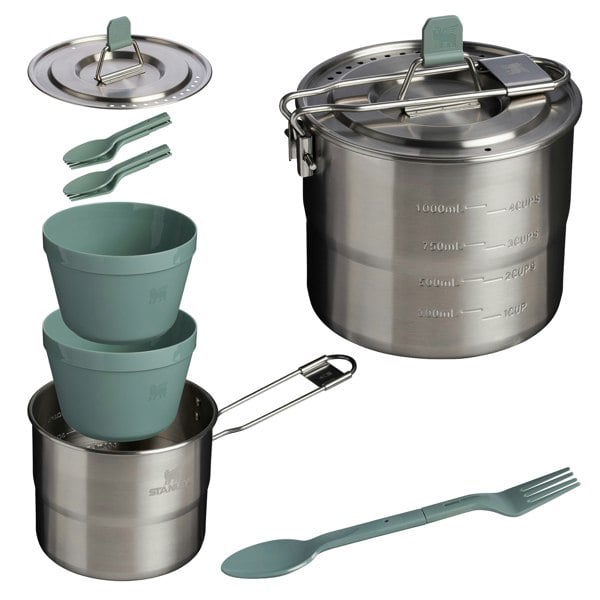 Stanley Stainless Steel Cook Set For Two 1.0L