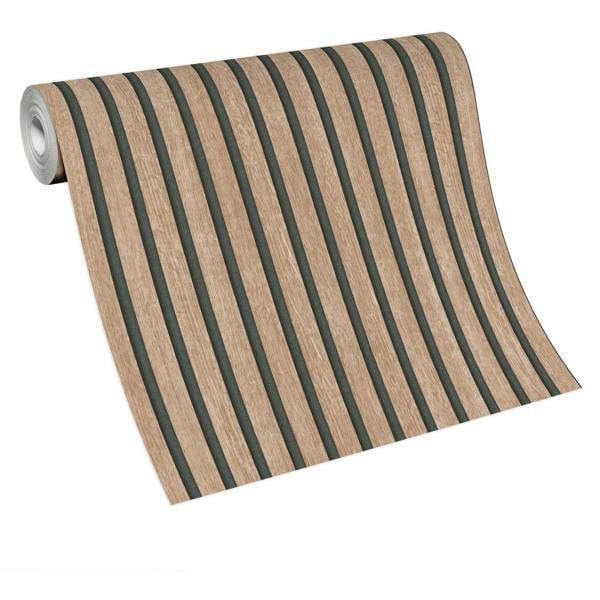 Erismann Acoustic Panel Wood Slat Realistic Wallpaper