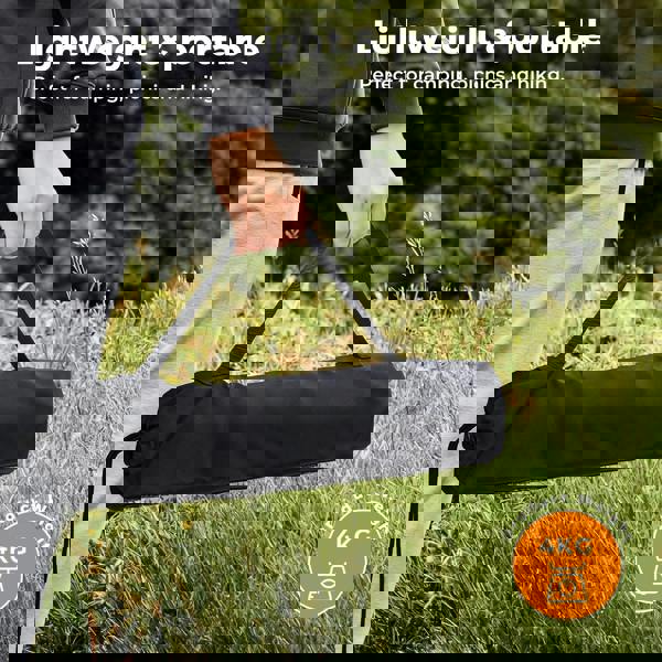 Levede Folding Camping Table with Carry Bag Portable Picnic Garden BBQ Fishing