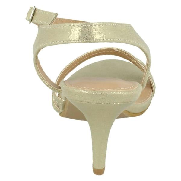 Anne Michelle Ladies Anne Michelle Wide Fit Evening Sandals F6042
