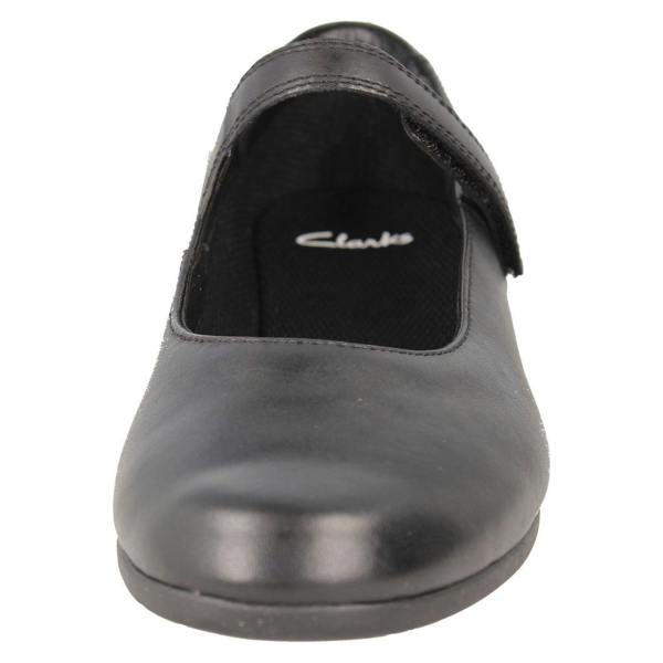 Clarks Girls Clarks Formal/School Shoes Scala Pure