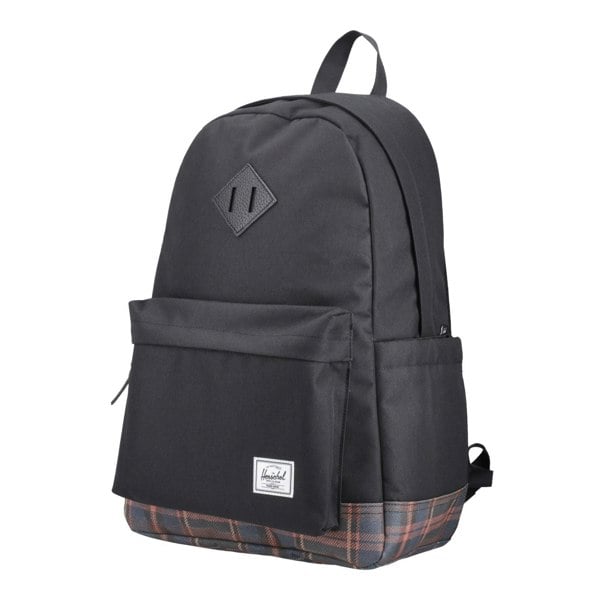 Herschel Bags Herschel Heritage Polyester Unisex Adults Black Backpack - Medium