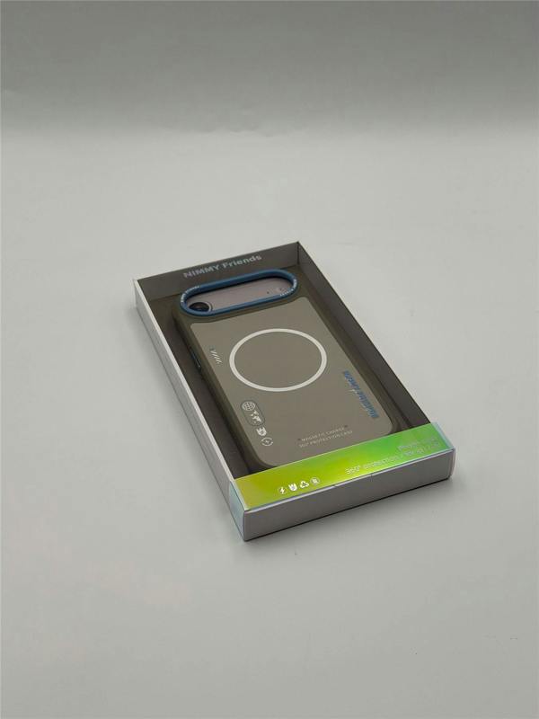 Nimmy Friends Nimmy Cool & Cute 2.0 Case with MagSafe for iPhone 17 Air 6.5" Grey Blue - N-YJKM-CX2.0-IP17-AIR-05