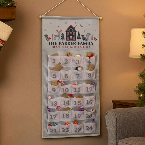 Personalised Memento Company Personalised Christmas Home Advent Calendar