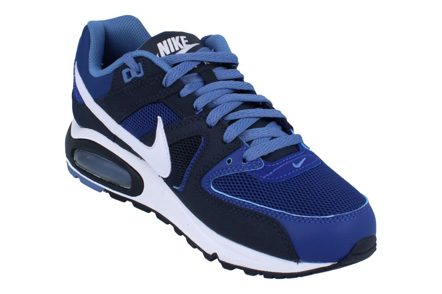 Nike Air Max Command Mens Trainers 629993  410 - Deep Royal White Dark Obsidian 410 - Photo 3