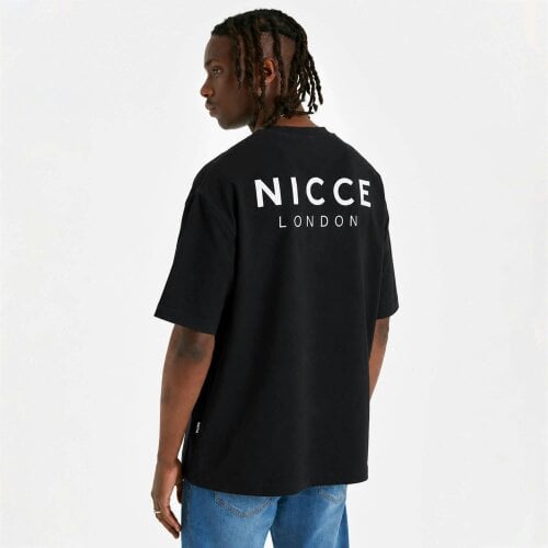 Nicce 3 Pack Mens Cotton T-Shirts Short Sleeve with Casual Logo Top FLAVUR