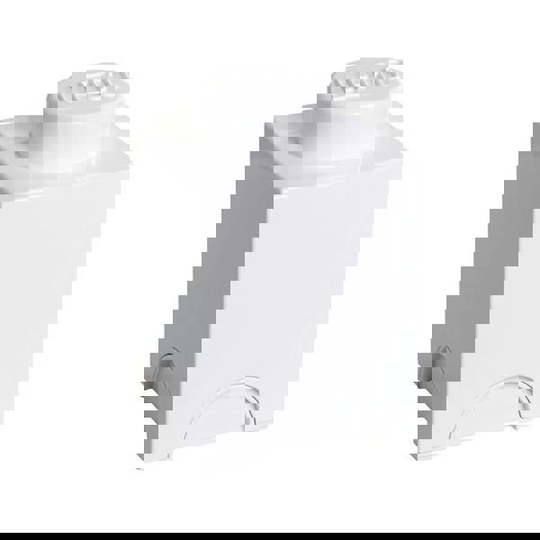 LEGO Round 1-Stud 1.2L Stackable Storage Brick White