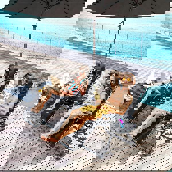 Outdoor Lounge Chair Set