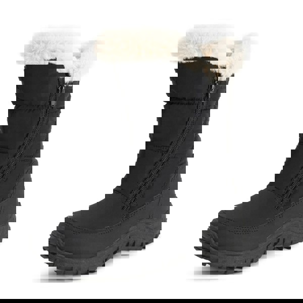 VIVA Polar Women's Memory Foam Nylon Thick Faux Fur Lined Winter Boots