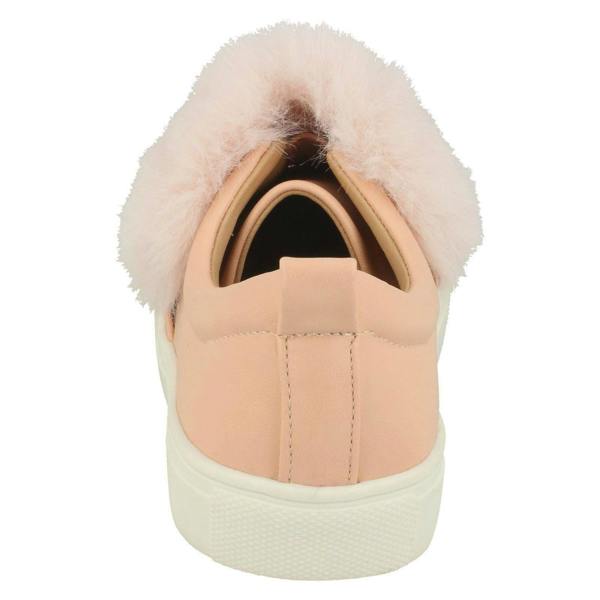 Spot On Girls Spot On Diamante Strap Fur Trim Shoes