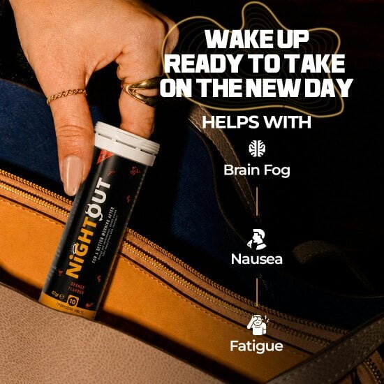 Nightout Recovery Drink - For A Better Morning After - Orange Flavour