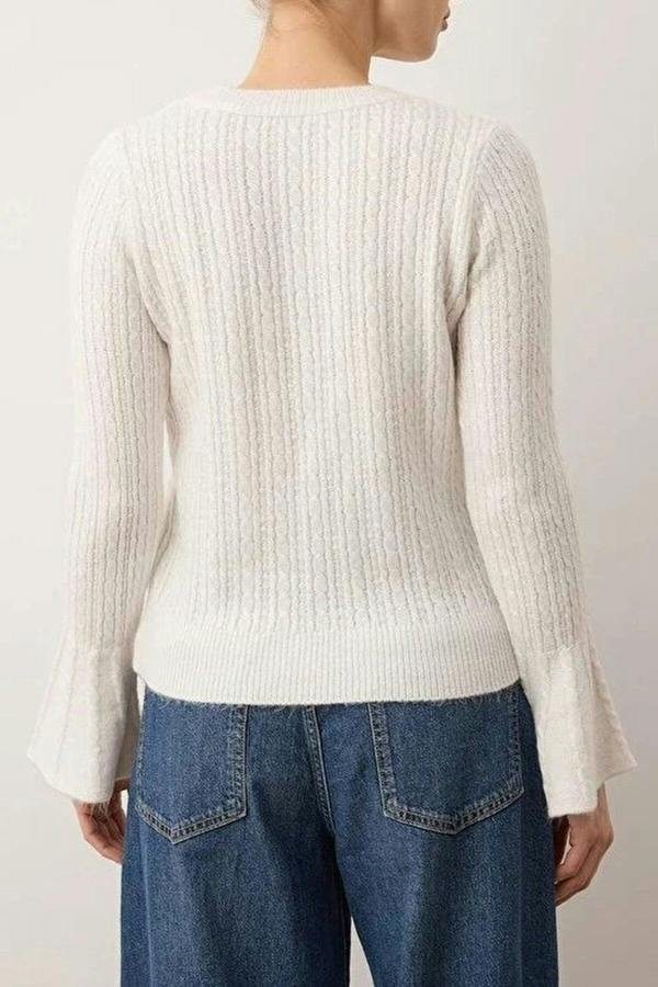 WOVCOR Spanish Sleeve Knitted Sweater