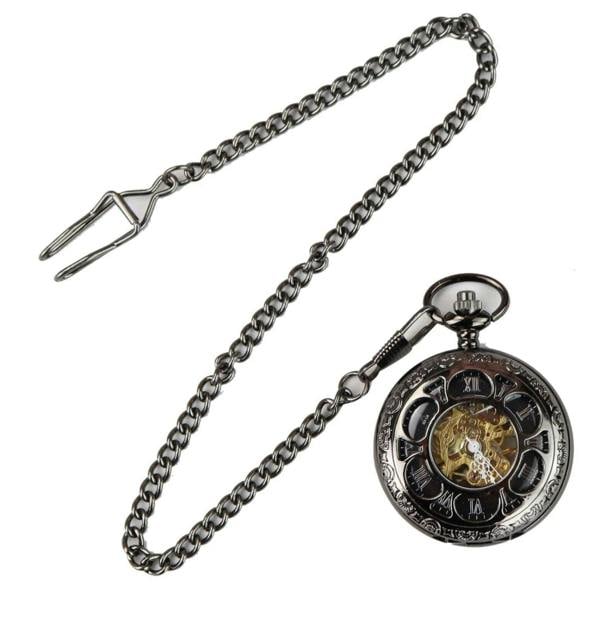 TruClothing Pocket Watch Mechanical Peaky Blinders Hunter Automatic