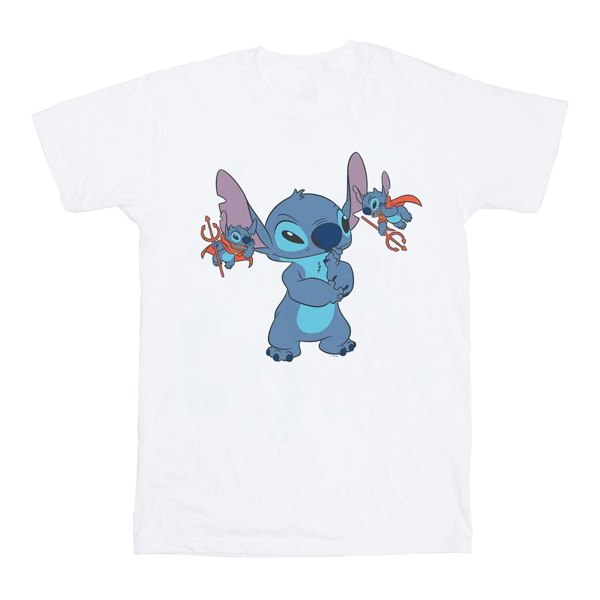 Disney Boys Lilo And Stitch Little Devils T-Shirt - White