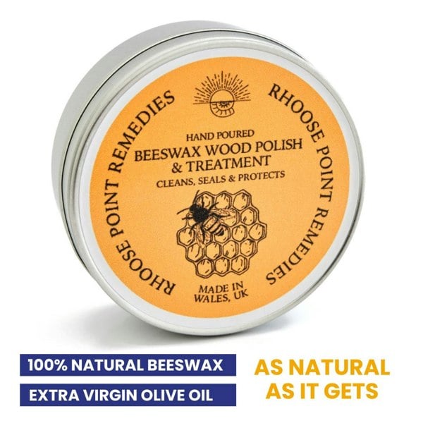 Beeswax Wood Polish closeup