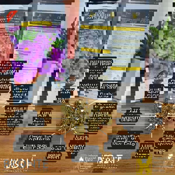 Bronte Heritage Multipurpose Tablets 12pcs – 9-month controlled-release fertiliser with NPK & magnesium for baskets, pots & garden beds