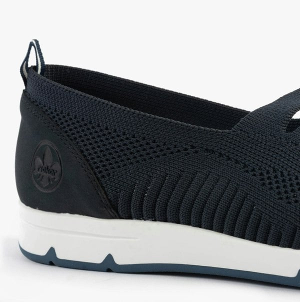 Rieker L3053-14 Womens Shoes - Blue