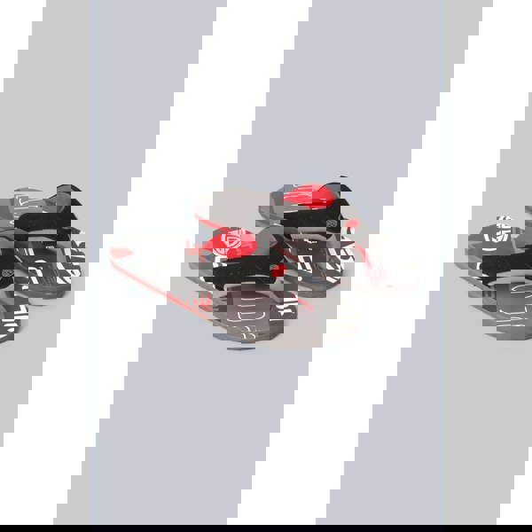 Animal Mens Jekyl Recycled Flip Flops - Dark Grey