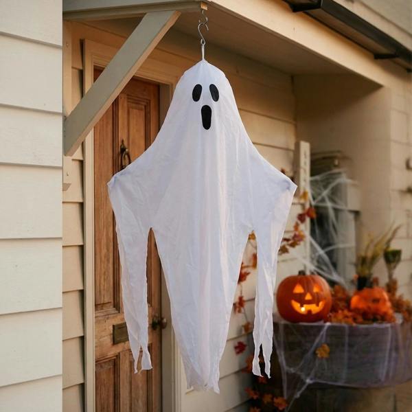 Garden Greatness 2.1m Spooky Giant Hanging Ghost Decoration