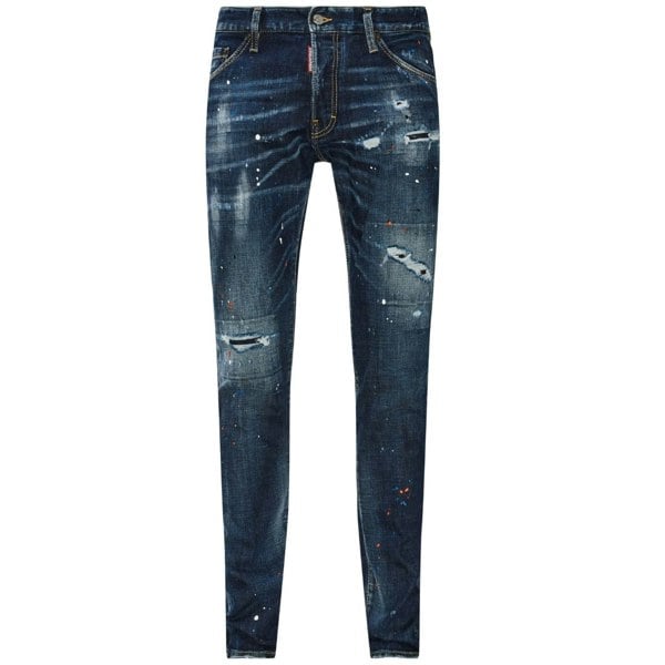 Dsquared2 Cool Guy Jean Dark Blue Denim Pants W32