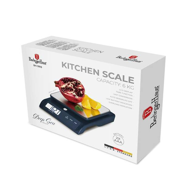 Berlinger Haus Digital Kitchen Scale Blue BH9918