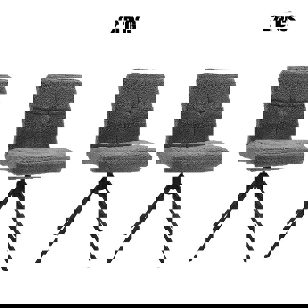 2Pcs Plush Breakfast Bar Stools Living and Home