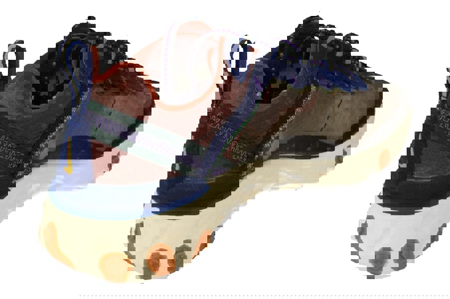 Nike React Element 87 Mens Aq1090  200 - Dusty Peach Atmosphere Grey 200 - Photo 2