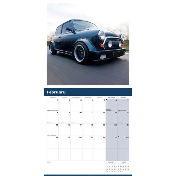The Original Mini Unofficial Calendar 2027, Wall Calendars, Month To View, Transport, Gift