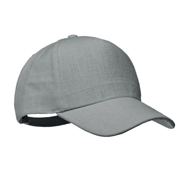 MidOcean Naima Hemp Baseball Cap - Grey - 