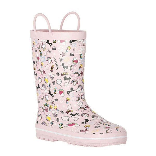 Trespass Childrens/Kids Starryton Wellington Boots - Pink