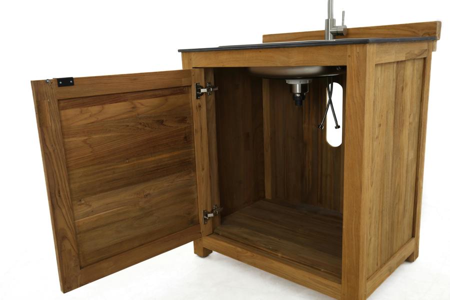 Ocean Designs Barletta Teak Kitchen Sink Unit