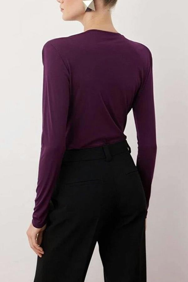 WOVCOR Double-Breasted Knit Bodysuit