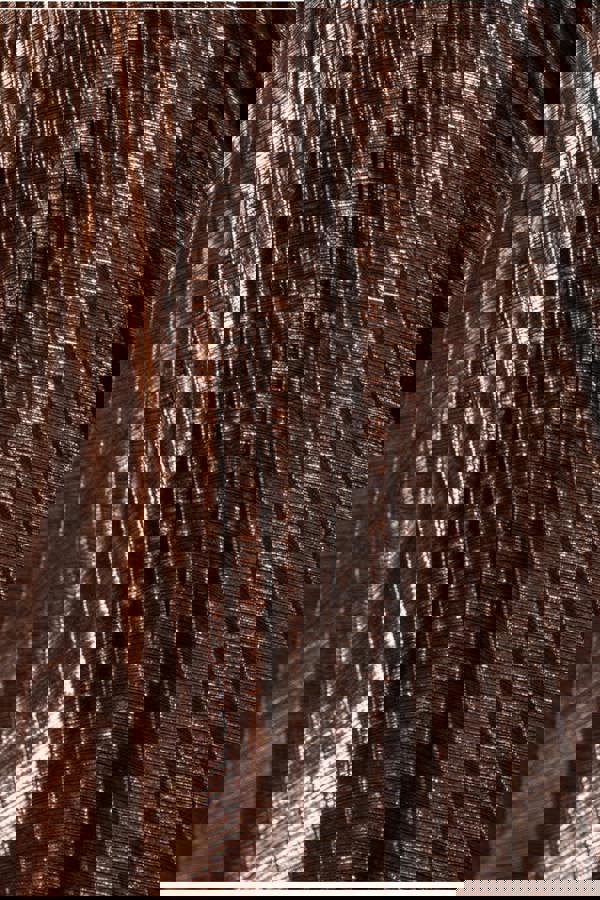 Sunrise Foil Halterneck A-Line Maxi Dress - Bronze DR4697