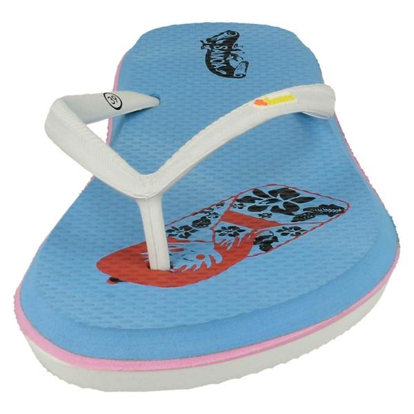 Spot On Ladies Samoa Slip On Casual Sandals