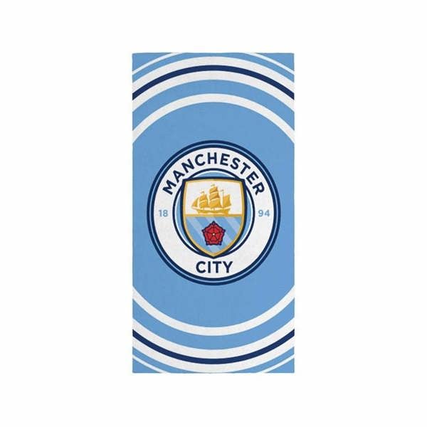 Manchester City FC Pulse Towel, Bedroom, Sports, Gift