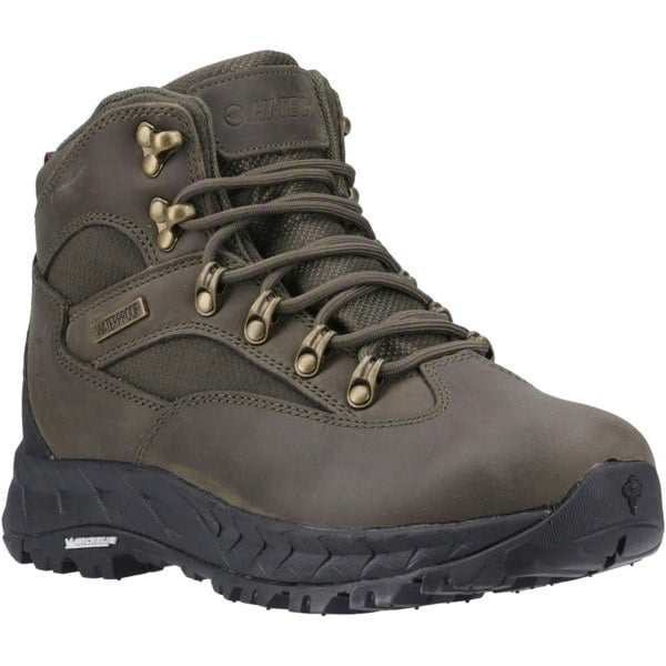 Hi-Tec Euro Trail Leather Women's Khaki Hiking Boots