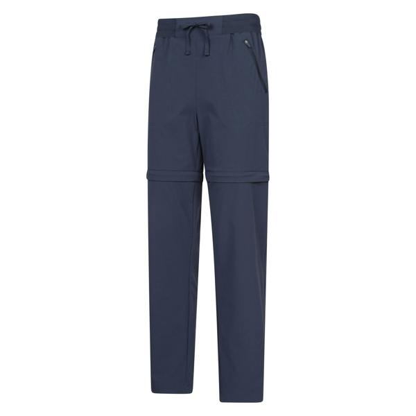 Mountain Warehouse Womens/Ladies Explorer Zip-Off Trousers - Navy - 