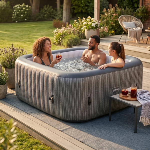 Wave Pacific | 4/6-Person Inflatable Hot Tub | Integrated Heater