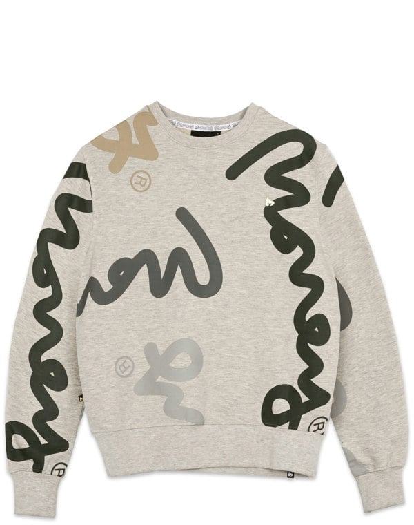 Money Super Sig Crew Sweat Oatmeal