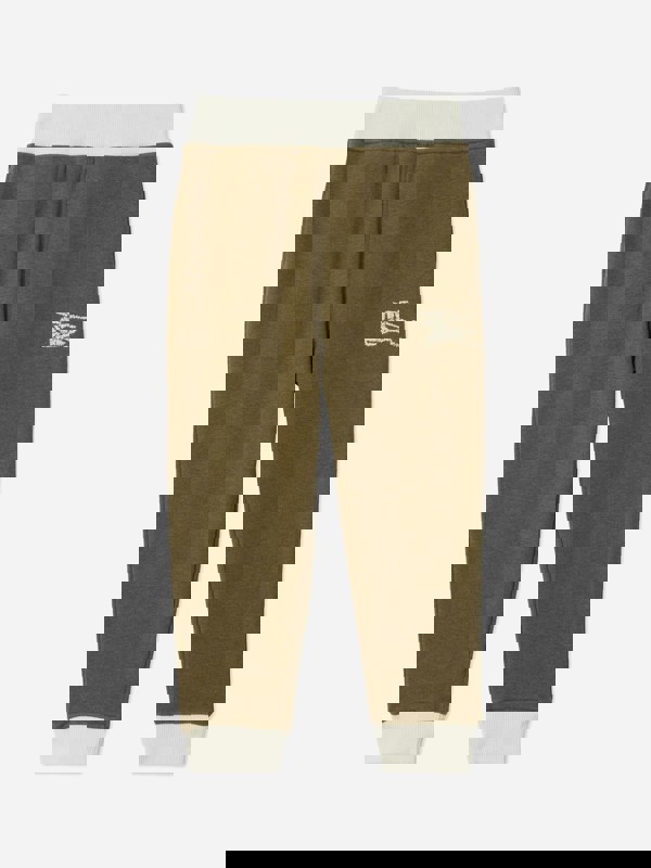 Burberry Kids Burberry Boys EKD Logo Sidney Joggers in Green