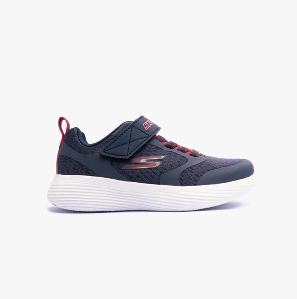 Skechers 405095L/NVRD GO RUN 400 V2 Boys Trainers Navy/Red